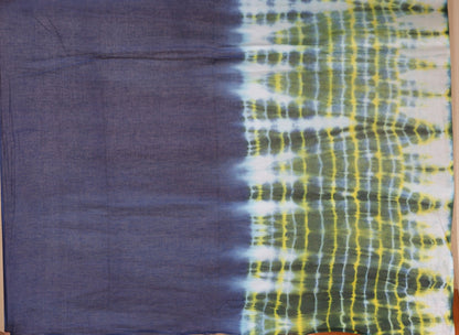 Pure Cotton Mulmul Saree Shibori Tie and Dye Design Woven Handloom Saree